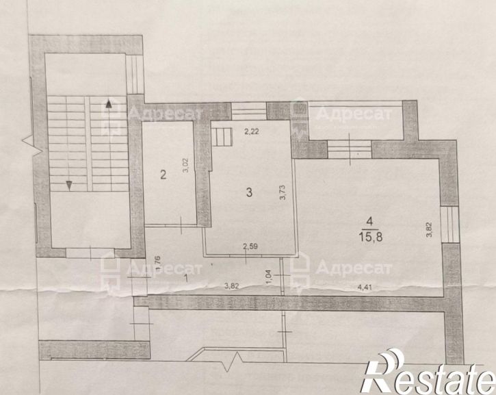1-комн квартира ул. 70-летия Победы,  д.8