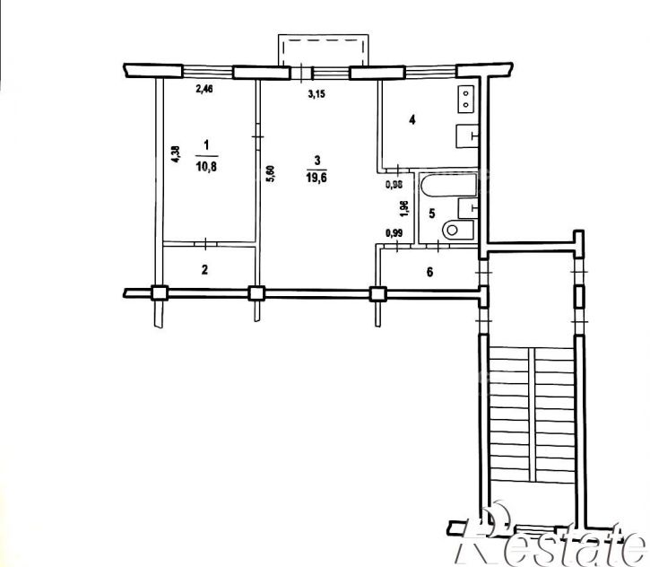 2-комн квартира ул. Минская,  д.218