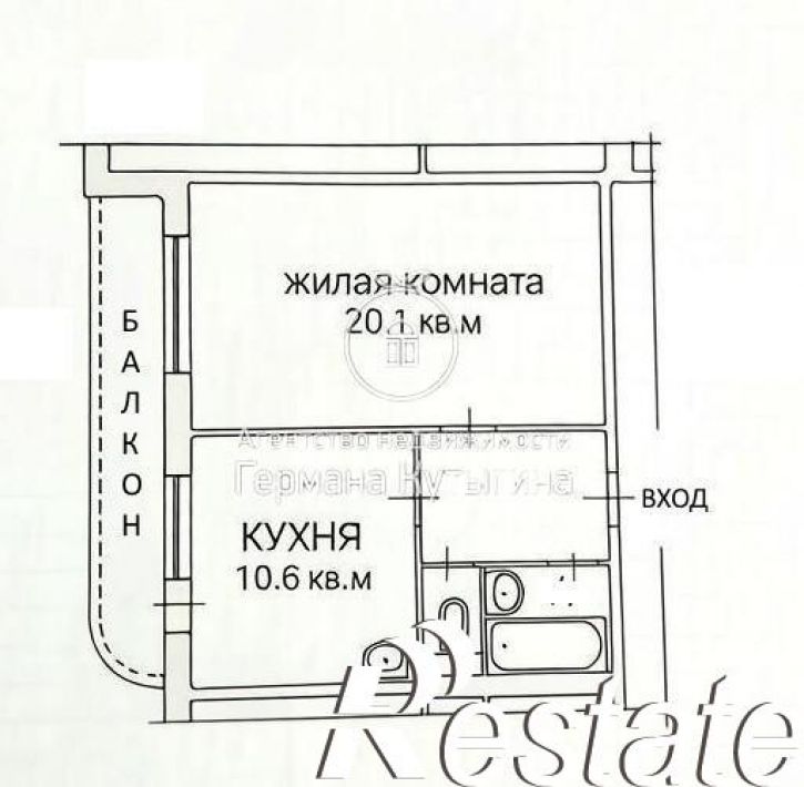 1-комн квартира Россия, Волгоградская область